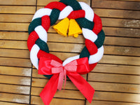 Häkelanleitung - Türkranz Weihnachten mal anders