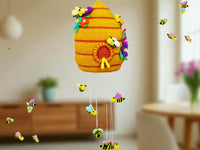Häkelanleitung - Bienenstock | Tischdeko oder Mobile