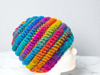 Crochet pattern - Bucati Cordi hat