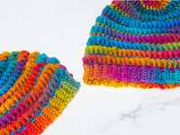 Crochet pattern - Bucati Cordi hat