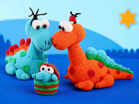 Crochet Pattern - The Dino Family