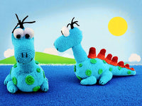 Crochet Pattern - The Dino Family