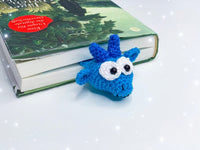 Crochet pattern - Dragon Bookmark