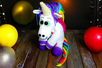 Crochet pattern - fluffy unicorn