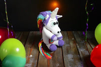 Crochet pattern - fluffy unicorn