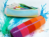 Crochet pattern - pencil case/pencil box