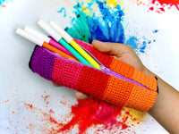 Crochet pattern - pencil case/pencil box