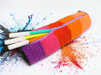 Crochet pattern - pencil case/pencil box