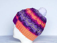 Crochet pattern - cable hat