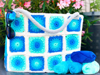 Häkelanleitung - Granny Tasche - Summer Time