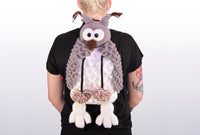 Häkelanleitung - Rucksack Schneeeule Hedwig