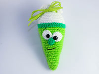 Crochet pattern - Funny candy cones / school cones