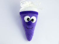 Crochet pattern - Funny candy cones / school cones