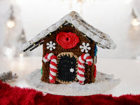 Häkelanleitung - Lebkuchenhaus