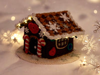 Häkelanleitung - Lebkuchenhaus