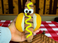 Crochet pattern - Funny Bratwurst
