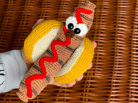 Crochet pattern - Funny Bratwurst