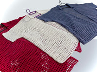 Crochet pattern - Lightweight summer shirt unisex