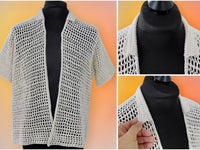 Crochet pattern - Lightweight summer shirt unisex