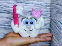 Crochet pattern - Putzi Sauberzahn