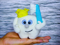 Crochet pattern - Putzi Sauberzahn