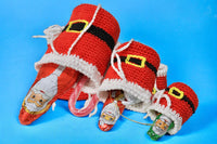 Häkelanleitung - Weihnachtssäckchen zum Befüllen | Nikolaus | Geschenk