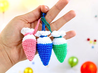 Crochet Pattern - School Cone Pendant | Last Minute