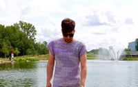 Crochet pattern - Tiffany Sweater short sleeve shirt