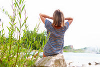 Crochet pattern - Tiffany Sweater short sleeve shirt