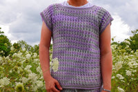 Crochet pattern - Tiffany Sweater short sleeve shirt
