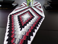 Crochet pattern - Table runner Corner to Corner