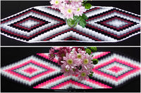 Crochet pattern - Table runner Corner to Corner