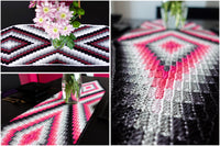 Crochet pattern - Table runner Corner to Corner