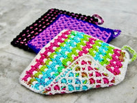 Crochet pattern - Potholder double design