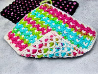 Crochet pattern - Potholder double design