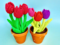 Häkelanleitung - Zauberhafte Tulpen