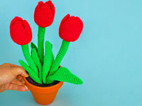 Häkelanleitung - Zauberhafte Tulpen