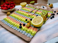 Häkelanleitung - Tutti Frutti Bag | Einkaufstasche