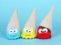 Crochet pattern - Fallen ice cream