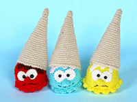 Crochet pattern - Fallen ice cream