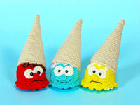 Crochet pattern - Fallen ice cream