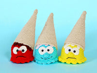Crochet pattern - Fallen ice cream
