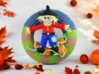 Crochet pattern - 4 door wreaths in the Four Seasons value set