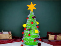 Häkelanleitung - Weihnachtsbaum 50 cm groß