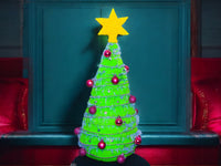 Häkelanleitung - Weihnachtsbaum 50 cm groß