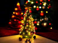 Häkelanleitung - Weihnachtsbaum 50 cm groß