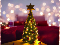 Häkelanleitung - Weihnachtsbaum 50 cm groß
