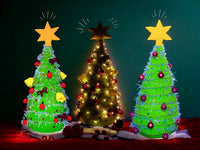 Häkelanleitung - Weihnachtsbaum 50 cm groß