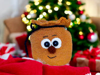 Häkelanleitung - Weihnachtsklaus der großer flauschige Weihnachtsmann