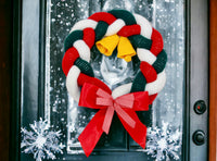 Crochet pattern - 4 door wreaths in a value set